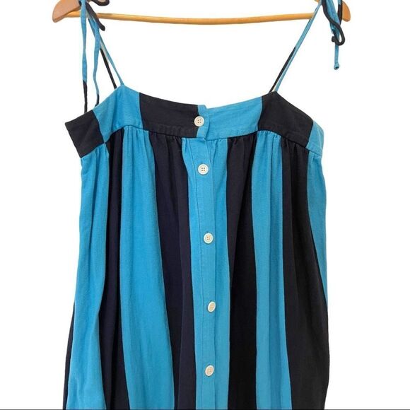 M.D.S. stripes Blue Dress - Picture 5 of 10